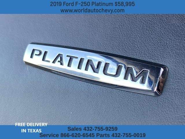 2019 Ford F-250 Platinum
